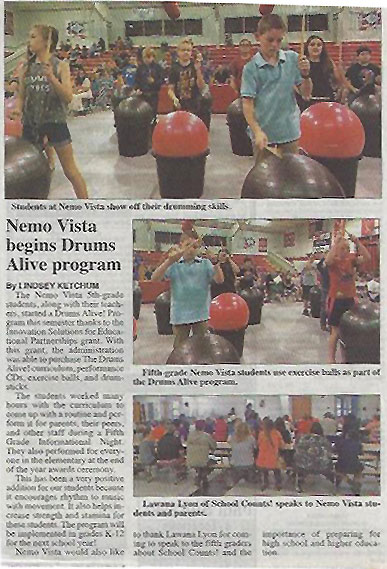 image of Nemo Vista mention in newspaper article